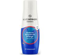 SodaStream Sirop pour boissons Isotonic saveur pamplemousse-orange 440ml (1 paquet)