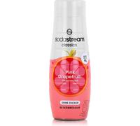 SodaStream Sirop pour boissons sans sucre Pamplemousse rose 440ml (1 paquet)