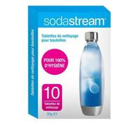 SodaStream Tablettes de nettoyage pour bouteilles de gazéification – Pack de 10