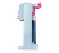 SodaStream Machine à soda TERRA – 1 bouteille compatible lave-vaisselle + 1 recharge 60L – Bleu