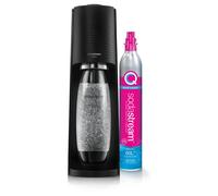 Saturateur eau gazeuse - Sodastream - Terra - Noir - 3 bouteilles réutilisables - Bouteille Quick Connect