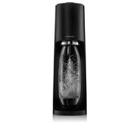 SodaStream Machine à soda TERRA – Noire – 1 bouteille compatible lave-vaisselle + 1 recharge gaz 60L