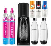 Sodastream Terra Saturator Cartouche 2 bouteilles 1 l + sirop de framboise
