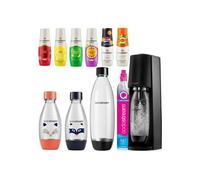 Sodastream Terra Saturator Cartouche Bouteilles 1x 1l Fuse 2x 0,5l Lh + 6x Sirop