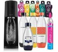 SODASTREAM TERRA SATURATOR Co2 BOTTLE FUSE x4 + sachets BOLERO pomelo et little heroes