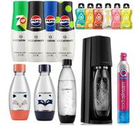 SODASTREAM TERRA SATURATOR NABLES 1x 1L FUSE 2x 0.5L LH + 4x Syrup