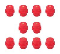 sodeber 10 Pièces Colonne D'isolation 8mm Haute Résistance Isolateur De Barre Omnibus Polyester Entretoise Isolateurs