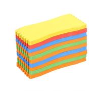 sodeber 10lots Foams Winding Board Fishing Line Plate Fish Storage Wire Wrap Spooling Accessory Line Holder