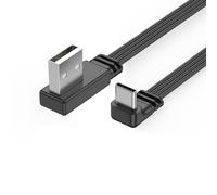 sodeber 2A Charging Cable USB 2.0 to Type C High Speed Data Transfer 480Mbps Right Angled/Straight Head Connectors Cord Type C Charging Cable