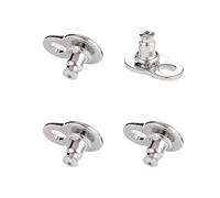sodeber 4 pièces Supports de de Boucle d ' Oreille en Forme de cœur pour Boucles d ' Oreilles Lourdes élévateurs de Verrouillage sécurisés pour éviter Les Oreilles Tombantes Goujons mécanismes de de