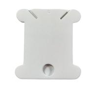 sodeber 50 Pieces Plastic Thread Organiser Bobbins Floss Bobbins Floss Winder for Embroidery/Sewing Storage Winders Embroidery Winders Cardboard Winder