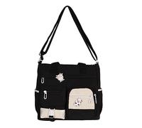 sodeber À Bandoulière Coréen, En Toile Décontracté À La Mode, Sacoches De Capacité Pour Étudiante