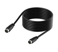 sodeber Adaptateur Vidéo Din À 3 Broches, Câble D'extension, Fil À 3 Aiguilles, Améliore La Transmission Auditive Claire