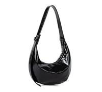 sodeber Arnpit Sac à bandoulière tendance avec poignée supérieure pour femme, Noir BK., Medium