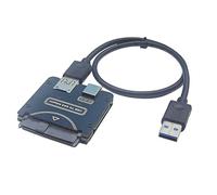sodeber Câble SASTo USB3.0 Pour Lecteur SFF 8482, Alimentation Externe 12V/3A Requise, Permet De Diriger SASDrive Via Le Port USB