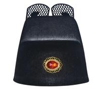 sodeber Chapeau chinois traditionnel des dynasties de la chanson pour adultes et enfants Costume d'empereur