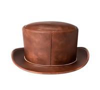 sodeber Chapeau haut-de-forme en polyuréthane pour adulte/adolescent, magicien, bal de promo, carnaval, fête, spectacle, rave