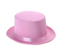 sodeber Chapeau pour adulte respirant British Flat Top Festival Party Magicians Fedoras Élégant