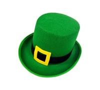 sodeber Chapeau vintage Leprechaun Homburg Panama Western Porkpie Party For Irish Holiday Wear Photo Props Winter