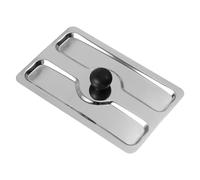 sodeber Couvercle de Grille-Pain Universel, Couvercle de Machine à Grille-Pain en Acier Inoxydable, Couvercle de Machine à Pain pour Machine à Pain