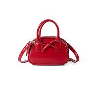 sodeber Creative Bows, sac à bandoulière esthétique, sac à main en cuir PU, sacs à bandoulière élégants, sacs à main décontractés pour tout le monde, Rouge R, Medium