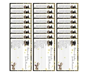 sodeber De 24 Cartes De Conseils Des Diplômes 6x4 Pouces, Carte