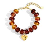 sodeber De Mode En Résine Avec Pendentif Coeur D ' Inspiration Bohème Et | Adjustable Length Jewelry for Fashion Lovers Resin Heart with Inspired Pendant and Adjustable Length Jewelry for Lovers