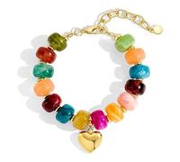 sodeber De Mode En Résine Avec Pendentif Coeur D ' Inspiration Bohème Et | Adjustable Length Jewelry for Fashion Lovers Resin Heart with Inspired Pendant and Adjustable Length Jewelry for Lovers