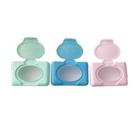 sodeber Distributeur De Lingettes pour Bébé avec Couvercle, Étuis Légers, Facile À Ouvrir Et À Fermer, Porte-mouchoirs Utilitaire, Boîte De Rangement