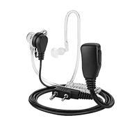 sodeber Écouteurs Intra-Auriculaires À Tube Acoustique Caché, PTT À 2