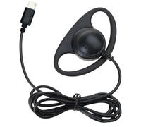 sodeber Écouteurs stéréo à Crochet d ' Oreille Simple Face, écouteurs Amovibles USB C / 3, 5 mm pour, Smartphones, lecteurs MP3 MP4, carnet de Notes, Guide de Voyage