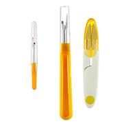 sodeber Ensemble De Découseurs Portables, Kit De Découseur De Fil en Acier Inoxydable avec Couvercles De Protection pour Les Travaux D'aiguille, L'artisanat De Bricolage