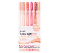 sodeber Ensemble De Marqueurs Acryliques De 6/12/54 Couleurs, Stylo De Peinture, Marqueur De Gel Pour Peinture Sur Verre, Métal Et Plastique