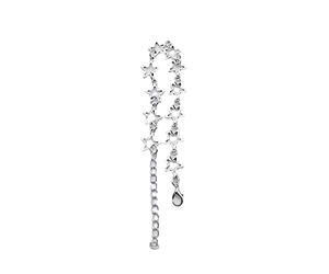 sodeber Étoile À Cinq Branches, Chaîne À Maillons Réglable | Jewelry Birthday Christmas Five-pointed Star Bangle Geometric Wristband Accessory