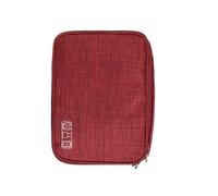 sodeber Étui de rangement pour gadgets numériques avec fermetures éclair sécurisées pour chargeurs, câble de données, petit accessoire électronique, câble de voyage