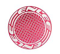 sodeber Fixing Screw Cover Hollow Aluminum Alloy Crankset Screw Cap Waterproof Bicycle Teeth Plate Crank Cover Cycling Crankset Dust Cap