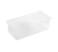 sodeber High Capacity Pencil Case Water Resistant Clear Pen Storage Box Hard Pen Art Marker Organiser Colored Case for Children