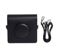 sodeber Housse de protection en cuir synthétique pour appareil photo avec sangles amovibles