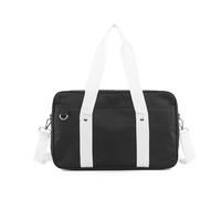 sodeber JK Sac d'uniforme de voyage Sac à main Sac à main Sac d'école Sac fourre-tout Cartable Sac de cosplay japonais, Noir et blanc 2., Medium