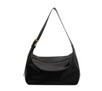 sodeber Le sac à fermeture éclair tendance pour femme peut être utilisé comme sac à bandoulière ou sac à bandoulière, idéal pour le bureau, l'école, les voyages, Noir BK., Medium
