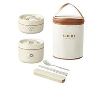 sodeber Lunch Box Leakproof Food 316Stainless Steel Meal Prepping Food Storage Suitable for School and Office Insulated Lunch Box Set