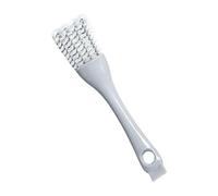 sodeber Mangeoire de Bain pour Cage à Oiseaux, poignée de Brosse à récurer, Efficace et Robuste, Poils métalliques, Outil d ' Alimentation Anti-Rayures