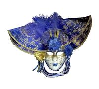 sodeber Masque De Mascarade Pour Hommes Et Femmes, Vintage, Comédie Vénitienne, Bouffon, Visage Complet, Mardi Gras, Halloween, Accessoire De Fête