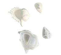 sodeber Moule Artisanal en Silicone en Forme De Conque, Boîte De Rangement,