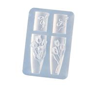 sodeber Moule en Silicone Réutilisable avec Nœud Papillon, pour Nail Art