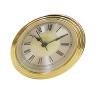 sodeber Multifunctional 3Inch Clock Insert Replacement with Arabic Or Roman Numeral Display Snooze Head for Craft Projects Replacement