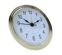sodeber Multifunctional 3Inch Clock Insert Replacement with Arabic Or Roman Numeral Display Snooze Head for Craft Projects Replacement