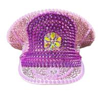 sodeber Nightclub Navies Chapeau de scène Militaires Paillettes Marins pour les fêtes de nuit Mariage