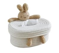 sodeber Organisateurs De Mouchoirs en Coton Élégants, Conteneur De Table Efficace, Parfait pour Les Dortoirs avec Un Joli Ours Ou des Lapins