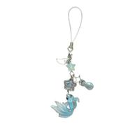 sodeber Pendentif coloré en forme d'étoile de poisson avec perles pour téléphone fait à la main en acrylique robuste accessoire de mode pour un look tendance, M, Acrylique, Pas de gemme